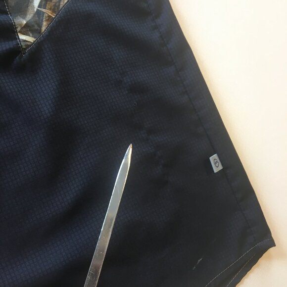 Magellan Outdoors Shirt Mens XL Black Camo Semi-Fitted Hunt Gear Mag Cool - Picture 8 of 11